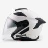 casco jet blauer JJ-01 blanco