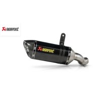 Silenciador homologado akrapovic Slip-On Line de fibra de carbono CF kawasaki Z900 ECE S-K9SO11-HZC