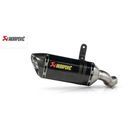 Silenciador homologado akrapovic Slip-On Line de fibra de carbono CF kawasaki Z900 ECE S-K9SO11-HZC