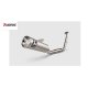 Sistema de escape completo Racing Line Street akrapovic S-Y125R13-HBFGT yamaha xsr 125 2022-2026