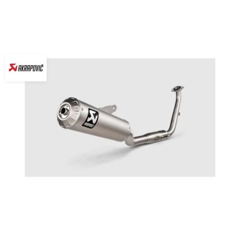 Sistema de escape completo Racing Line Street akrapovic S-Y125R13-HBFGT yamaha xsr 125 2022-2026