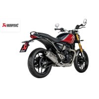 Silenciador Slip-On Line homologado akrapovic TRIUMPH SPEED 400 / SCRAMBLER 400X S-T4SO1-HDT