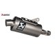 Silenciador Slip-On Line homologado akrapovic TRIUMPH SPEED 400 / SCRAMBLER 400X S-T4SO1-HDT