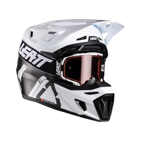 Casco leatt Kit Moto 9.5 V26 Carbono Blanco