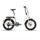 Bicicleta prowen E-BIKE 20X3.00 PLEGABLE BLANCA 7V F/DISCO MEC. BAFANG 250W / 10.4Ah