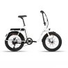 Bicicleta prowen E-BIKE 20X3.00 PLEGABLE BLANCA 7V F/DISCO MEC. BAFANG 250W / 10.4Ah