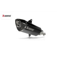 Silenciador Slip-On Line SCOOTER homologado akrapovic TI ITALJET DRAGSTER 300 S-IT3SO1-HRTBL