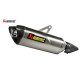 Silenciador Slip-On Line akrapovic TITANIUM KAWasaki NINJA 7 2023-2026 S-K4SO9-HRT