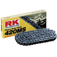 Cadena RK 420MS con 112 eslabones negro