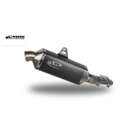 Silenciadores Slip-On Dakar homologado spark TENERE SS/BK ECE GYA1601DOM