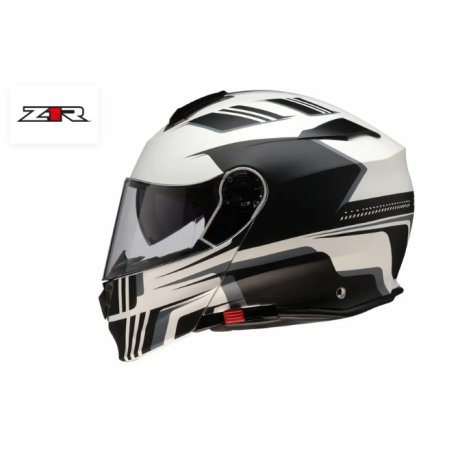 Casco modular Solaris 2.0 Slater blanco-negro