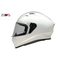 casco integral zir talon blanco brillo