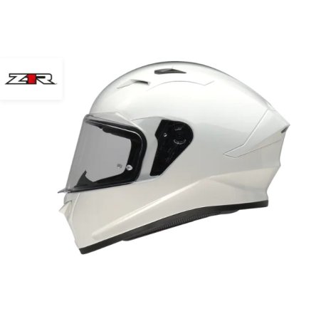 casco integral zir talon blanco brillo