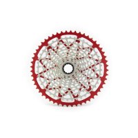 CASSETTE GARBARUK 12V (SRAM XD FREEHUB) (10-52T, RED)