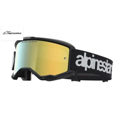 gafas alpinestars VISION 5 HONE BLK WHITE 5101827-1762