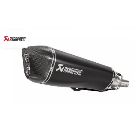 Silenciador Slip-On Line SCOOTER Homologado akrapovic S-PI5SO1-HRAASSBL