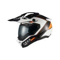 casco nexx X.Rally Raid blanco-naranja