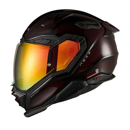 casco NEXX Helmet X.WST3 Lava carbon red