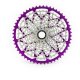CASSETTE GARBARUK 12V (SRAM XD FREEHUB) (10-52T, VIOLET)