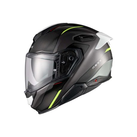 casco integral nexx Helmet X.TR Rush negro-amarillo