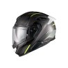 casco integral nexx Helmet X.TR Rush negro-amarillo