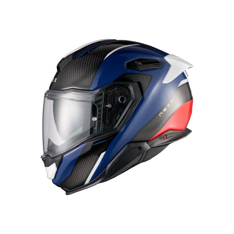 casco integral nexx Helmet X.TR Rush azul-rojo