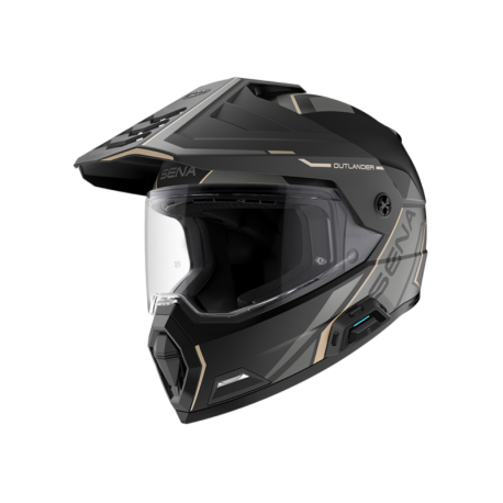 Casco Sena Outlander negro mate