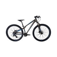 Bicicleta wolfbike turbo 27.5 grafito-azul 2*8 disco hidraulico talla XS