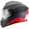 Casco APEX FC500 Carbon Assen blanco/rojo/azul mate