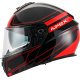 casco integral sidney APEX Helmet MT300 Sydney black/red