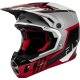 Casco FLY RACING Formula CC Strike - gris/rojo/negro/blanco