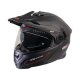 Casco Moto Modular Gari G110 Adventure negro mate-rojo