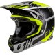 Casco FLY RACING Formula CC Strike - gris/negro/Hi-Vis