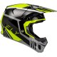 Casco FLY RACING Formula CC Strike - gris/negro/Hi-Vis