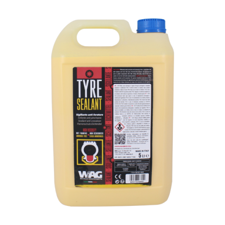Sellador wag alta densidad 5 litros valido para tubeless y camaras