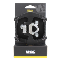 Pedales wag dual function freeride negro
