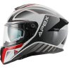 Casco APEX FT300 Nueva York blanco/gris/rojo