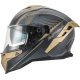 Casco APEX FI200 Madrid negro/dorado