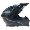 Casco con visera eléctrica AMOQ Ballast, color negro/gris