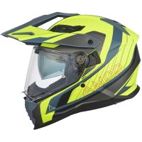 Casco AMOQ AI100 Mojave gris/amarillo