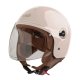 Casco jet garibaldi Gari Demi-Jet G11 rosa salmon