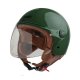 Casco jet garibaldi Gari Demi-Jet G11 verde britanico