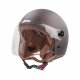Casco jet garibaldi Gari Demi-Jet G11 cafe mate