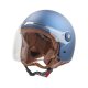 Casco jet garibaldi Gari Demi-Jet G11 azul mate