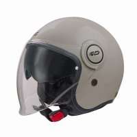 Casco Moto Jet Gari G21 Sunvisor Champagne