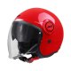 Casco Moto Jet garibaldi Gari G21 Sunvisor rojo corsa