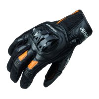 Guantes Moto Garibaldi Ariel Plis-Plas negro-naranja