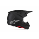 Casco alpinestars S-M7 Blaster Solid negro