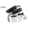 Silenciadores Slip-On de fibra de carbono YZF-R1 S-Y10SO10-HZC