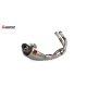 Sistema de escape completo Racing Line Street akrapovic Z650 S-K6R12-HEGEHT